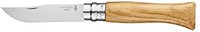 OPINEL 刀具 No. 09 橡木不生锈 Sandvik 钢 露营刀片长度 9 厘米 总长度:20.7 厘米 重量:57 克 254604