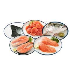 marineharvest美威三文鱼整条鱼礼盒188kg