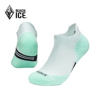 BLACKICE 黑冰 新款戶外運動低幫襪男女吸汗透氣短筒跑步襪專業馬拉松運動襪  淺藍 S