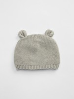 Gap 盖璞 婴儿|可爱针织帽子护耳毛线帽2022春季新款