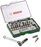 BOSCH 博世 螺丝刀头和棘轮套件 27件