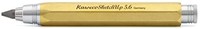 Kaweco SKETCH UP 黄铜手拿铅笔 5.6 毫米 5B，八角形设计的实心金属铅笔，10.3 厘米