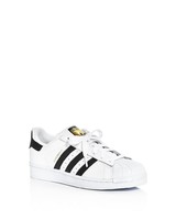 adidas 阿迪達斯 Superstar Lace Up Sneakers - Big Kid