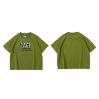 TYAKASHA 塔卡沙 K22CSXZ0015 儿童短袖T恤 绿色 100cm