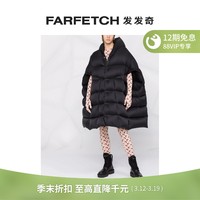 Rick Owens 女士保暖羽绒填充斗篷FARFETCH发发奇