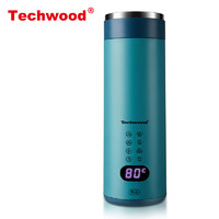 Techwood 天狐电水壶 400ML+四档调控恒温杯