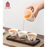 故宫博物院 十二花神功夫茶杯套装 2.6x4.9cm 1套12个