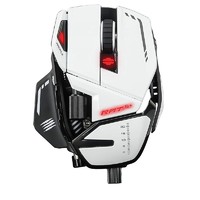 MAD CATZ 美加狮 The Authentic R.A.T. 8  有线游戏鼠标 白色新款