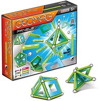 GEOMAG 智美高 儿童益智拼插搭建积木磁力玩具 Panels 磁力棒-经典面板系列32片