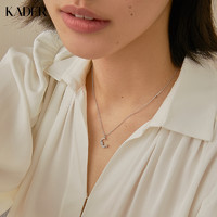 KADER 卡蒂羅 悅慕項鏈女純銀輕奢小眾設計高級感925銀項鏈2022年新款女