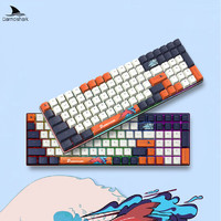 MOTOSPEED 摩豹 Darmoshark达摩鲨K1Pro无线2.4G机械键盘双模热插拔100键有线键盘