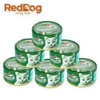 RedDog 红狗 猫罐头 赛级繁育小绿罐 白肉配方170g*6罐