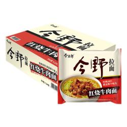 今野方便面_今麦郎 拉面红烧牛肉面 24袋多少钱-什么值得买