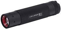 LED LENSER 9807M T7M 战术 LED 手电筒，礼品盒，黑色