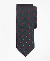 Brooks Brothers Pine and Dot Tie