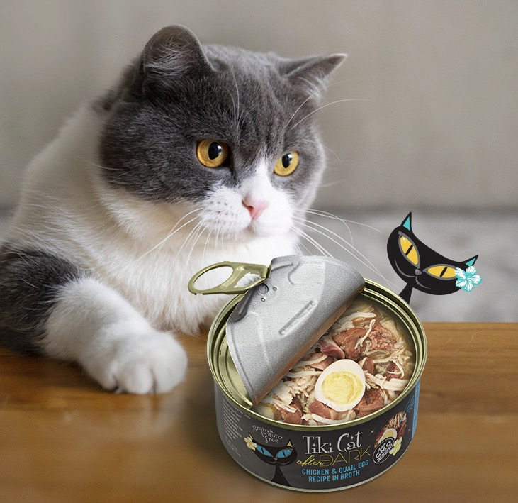 Tiki Pet Tiki Cat 黑金系列四星主食猫罐头 156g