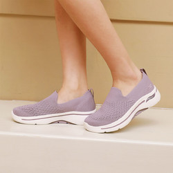 skechers斯凯奇2022年春季新品斯凯奇女士一脚蹬简约百搭健步鞋轻便