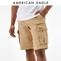 AMERICAN EAGLE AEO工装短裤男宽松休闲潮流个性五分裤American Eagle 0132_6721