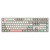 ikbc W210工業灰無線鍵盤機械鍵盤無線cherry機械鍵盤櫻桃鍵盤游戲辦公鍵盤108鍵紅軸