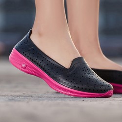 skechers斯凯奇女鞋休闲鞋新款浅口轻质一脚蹬运动鞋14690
