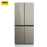 Zanussi·Electrolux 扎努西·伊莱克斯/ZANUSSI ZQE5162YGA 516升大容量多门冰箱 干湿分储一级变频 风冷无霜 彩晶玻璃面板