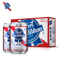 Blue Ribbon 蓝带 啤酒经典11度易拉罐装330mlx24罐整箱装
