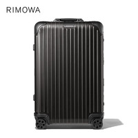 RIMOWA 日默瓦铝镁合金Original26寸金属托运旅行箱拉杆行李箱官方店 哑黑色 26寸