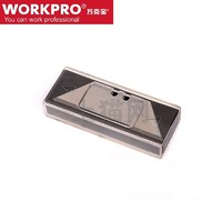 WORKPRO/萬克寶-10PC T型刀片 SK5實用刀片帶盒-(W013003N)/1盒