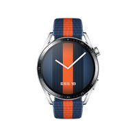 HUAWEI 華為 WATCH GT 3 智能手表 46mm 時尚款 藍橙編織表帶
