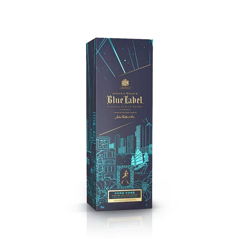 JOHNNIE WALKER 尊尼获加 蓝牌调配型苏格兰威士忌（特别版） 1000ml