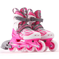 MACCO 米高 溜冰鞋儿童轮滑鞋滑冰鞋旱冰鞋滑轮鞋直排轮男童专业全套装