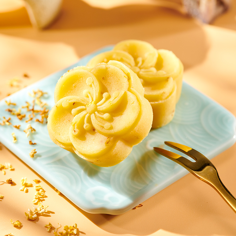 五芳斋 WU FANG ZHAI绿豆糕蔓越莓味多口味办公室下午茶点心冰糕