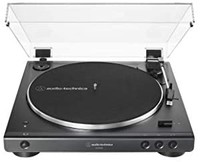 Bayan Audio Audio-Technica 铁三角 AT-LP60XBT-BK 全自动无线皮带驱动转盘，黑色（ATLP60XBTBK）