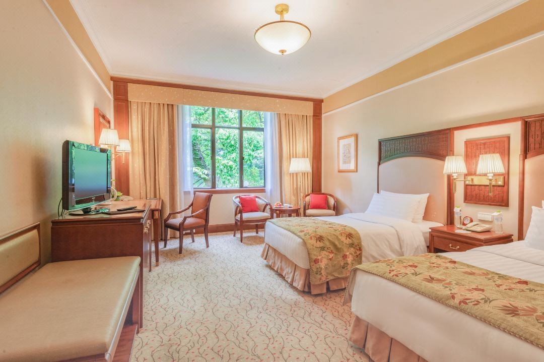 杭州香格里拉饭店山景大/双床房