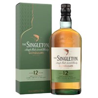 cdf会员购：THE SINGLETON 苏格登 格兰达伦Glendullan 12年单一麦芽苏格兰威士忌 1000ml