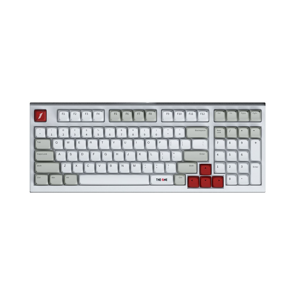 1STPLAYER 首席玩家 MK980 PRO 三模无线机械键盘 97键 佳达隆PRO红轴