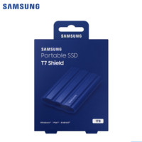 SAMSUNG 三星 T7 USB3.2 Gen2 移动固态硬盘 Type-C 1TB
