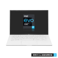 LG gram14英寸超轻薄窄边框 16:10 学生商务办公笔记本电脑Evo认证 14英寸 白色 11代i7丨16G丨 1TBSSD丨锐炬显卡丨雷电4