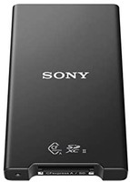 SONY 索尼 CFexpress Type A/SD SuperSpeed 10Gbps 閃存卡 USB Type-C 讀卡器(兼容 CFE Type A/SDHC 和