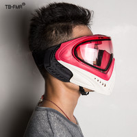 TBFMA 戶外用品 安全護目鏡面罩風鏡 防霧防護雙層鏡片 FM-F0001