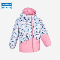 DECATHLON 迪卡儂 兒童滑雪夾克100 粉紅色 2907328 5歲
