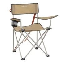 DECATHLON 迪卡儂 FOLDING CHAIR 戶外折疊椅 8573879 卡其色