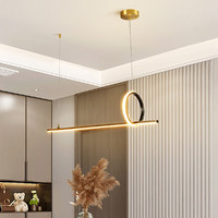 希尔顿灯具 希尔顿全铜轻奢餐厅客厅灯吊灯现代简约大气北欧创意个性极简灯具