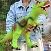abay 侏羅紀恐龍公園大號仿真軟膠恐龍玩具模型 霸王龍
