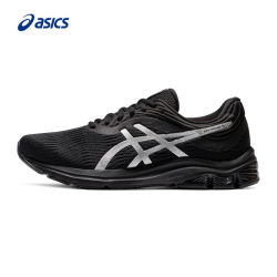 asics亚瑟士跑鞋男gelpulse11缓冲黑色网面运动鞋1011b293001