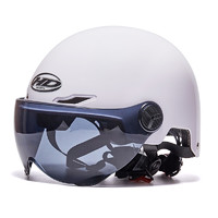 華盾（HD）3c款HD302A電動車摩托車頭盔男女夏季防曬機車哈雷輕便式半盔四季電瓶車個性安全頭帽子