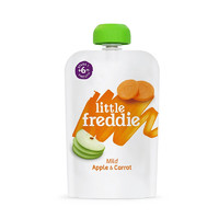 小皮 胡蘿卜蘋果泥寶寶輔食泥歐洲原裝進口嬰兒果泥(6+月齡適用)100g*1袋