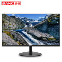 SANC 盛色 21.5英寸显示器75Hz 超薄电脑液晶 家用/商务办公/影音高清