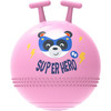 Fisher-Price 兒童玩具球 寶寶感統訓練跳跳球羊角球加厚45cm贈充氣腳泵 羊角球粉色45cm