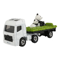 TAKARA TOMY 多美 卡合金仿真小汽車模型兒童玩具3號動物大熊貓搬運車438908CN